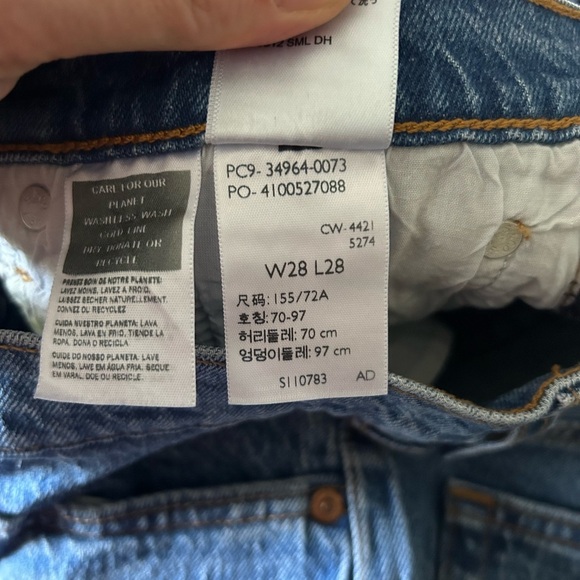 Levi’s Wedgie Straight Jeans Size 28 - Picture 10 of 10